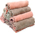 10 Pack Kitchen Cloth, Microfiber Dish Towels, Super Absorbent Coral Velvet Cleaning Cloths, Quick Dry Dish Towels