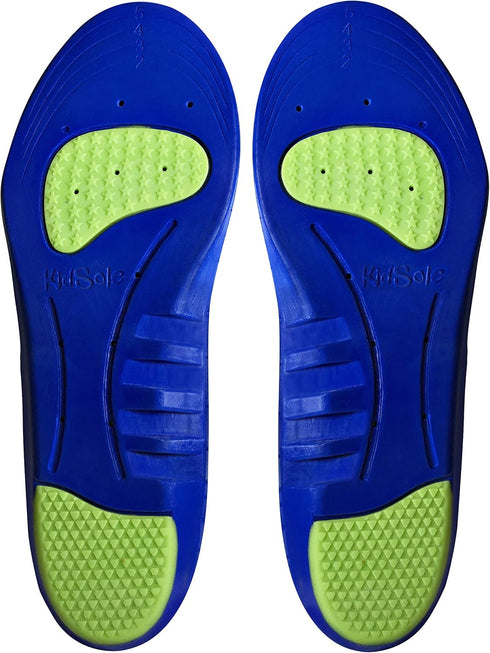 KidSole Slim Memory Foam Sport Children's Athletic Shoes with Extra Memory Foam Top Layer (24 cm, Kids' Size 3-6)