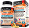 Glucosamine Chondroitin MSM Triple Strength Joint Support Supplement with Collagen Peptides, Turmeric, Ginger