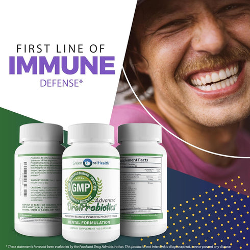 Advanced Oral Probiotics - 40 Billion CFU Formula to Attack Bad Breath and Support Overall Health