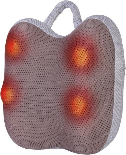 Wilytyres Back Massager with Heat, Waist Massage Cordless Rechargeable 3D Kneading Lower Back