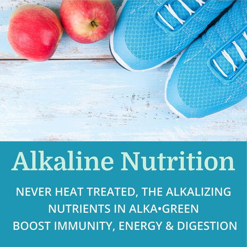 Alka•Green Tablets Best Process Alkaline Organic Barley Grass Supplement, Natural Source of Enzymes & Amino Acids
