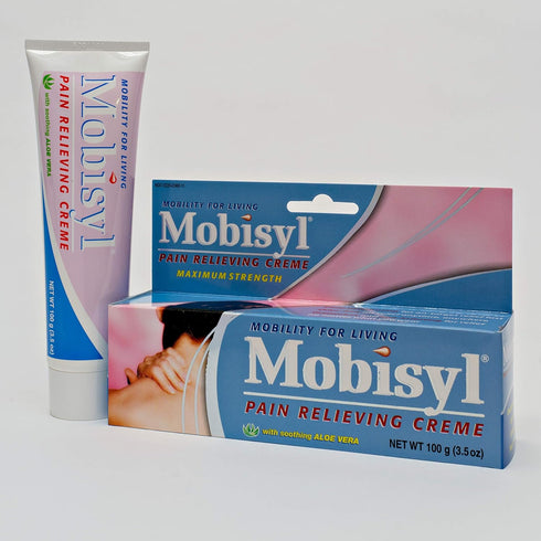 Mobisyl Pain Relieving Creme with Soothing Aloe Vera, 3.5-Ounce Tube