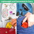 Serfeymi Upgraded Weekly Travel Pill Organizer 2 Times A Day AM PM, 7 Day PU Leather Pill Case, Floral 01