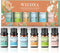 Essential Oil Set with Bonus Bottle Opener - Energizing and Relaxing Blends for Diffusers, Aromatherapy, DIY Candle