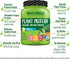 NATURELO Plant Protein Powder, Vanilla, 22g Protein - Non-GMO, Vegan, Gluten, Dairy & Soy Free - 20 Servings