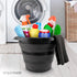 Set 2 10 SIMPLEMADE Collapsible Bucket Cleaning - Includes Foldable Buckets, Spray Bottle, Rag, Scrubbing Brush