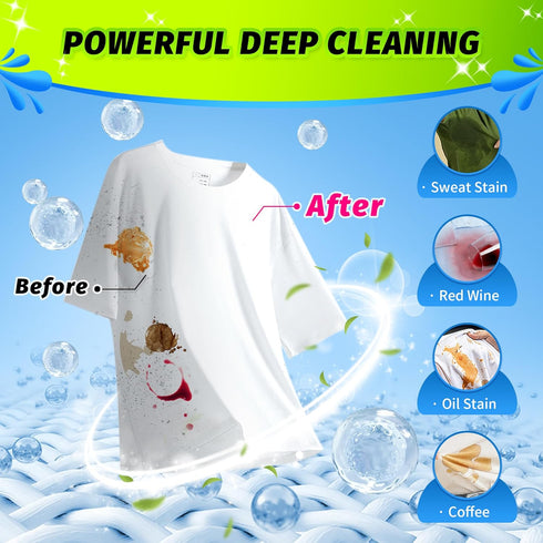 Unscented Laundry Detergent Sheets, 100 Sheets for Up to 200 Loads, Eco Friendly & Hypoallergenic