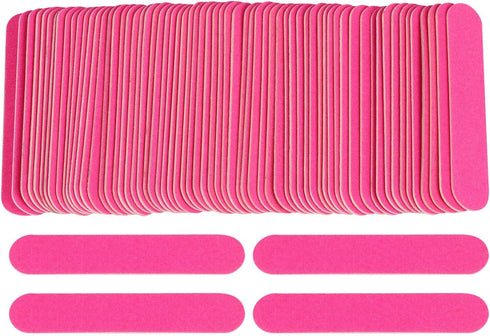 Tbestmax 200 Bulk Disposable Mini Nail Files, 3.4 inch Double Sided Emery Boards, 150 Grit
