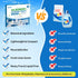 FIXSMITH Laundry Detergent Sheets - 200 Loads (100 Sheets), Fresh Linen Scent, Eco-Friendly, Plastic-Free, Travel Strips