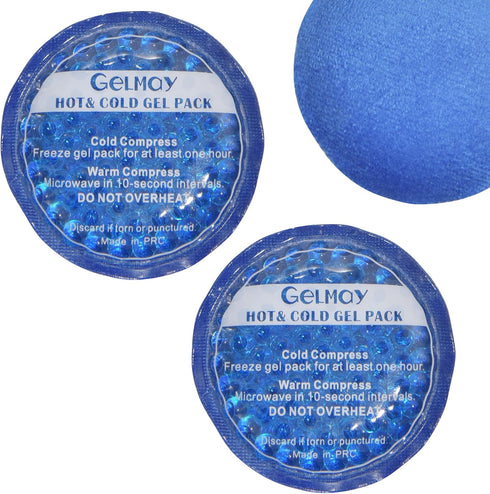 Ice Eye Patches for Puffy Eyes, Cooling Gel Pack Cover for Dark Circles After Surgery (2PCS)