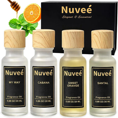 Nuve Hotel Collection Fragrance Oil Set - Inspired by Iconic Hotel Experiences -