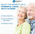 Multi-Vite Liquid Multivitamin for Adults, Antioxidant Supplement for Immunity, Metabolism, and Energy Support, 8 FL.OZ.