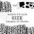 10 Yards x 10 Rolls Cow Print Ribbons, 10PCS Cow Print Ribbons for Children's Party Western Theme Decorations