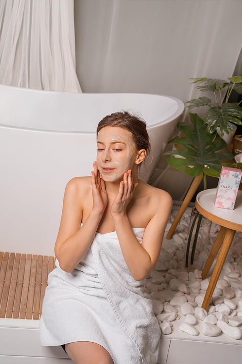 A TYPICAL Jelly Mask for Facials, Hydrojelly Mask for Professional Use, 5 Pack Kiwi, Rose, Aloe