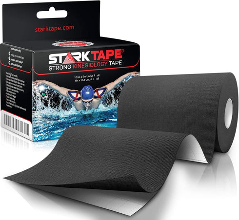 Kinesiology Tape Extra Wide 4" x 16.4' Roll, Supports Athletic Performance, Easy to Apply, Latex-Free, Waterproof