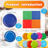 Medanera 400 Set 7 Inch 9 Inch 10 Pcs Colorful Paper Plates Tableware Includes and Rainbow Disposable Paper Plate