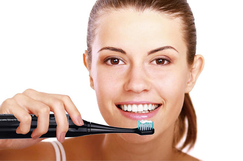 Pursonic S750 Sonic Toothbrush - Smart Series Rechargeable with 12 Bonus Brush Heads