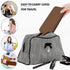 Sakolla Travel Makeup Brush Holder, Silicone Makeup Bag with Zipper Pouch for Organizing Cosmetics and Pencils