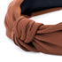 YISSION 4PCS Knotted Headbands, Non Slip Wide Fashion Accessories for Women and Girls, Black and White