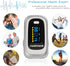 WRINERY Oxygen Saturation Monitor, Fingertip Pulse Oximeter, OLED Portable Oximetry with Batteries, Lanyard