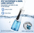 Cordless Water Dental Flosser for Teeth, 350ML Portable Irrigator with 5 Modes, IPX7 Waterproof