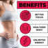 Firming B12 Patches (Pack of 72) - Natural Vitamin Patches for Women, Energy & Body Support