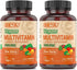 DEVA Vegan Multivitamin and Mineral Supplement - Iron Free One Daily Formula with Greens - 90 Coated Tablets
