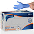 Serenelife 100 Count Medium Nitrile Disposable Gloves, Latex & Powder Free for Kitchens and Cleaning