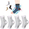 OCQOPM Aidease Neuro Compression Socks, 4Pairs Orthopedic Neuro Socks - Pain/Swelling Healing Socks,