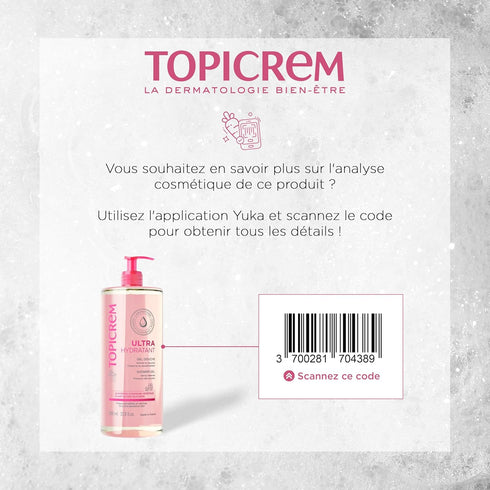 Topicrem 1000 ml Ultra-Hydratant Gel Douche