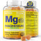 Magnesium Gummies with Turmeric - 60 Counts, 300mg Magnesium Complex for Calm & Muscle Cramps
