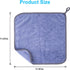 UUDYIGE Cloth,10 Pack 12"12" Microfiber Cleaning Cleaning Towels for Dish Drying Washing, Soft Absorbent, Streak-Free