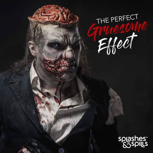Liquid Latex Face and Body Paint, Professional SFX Makeup for Costumes, 30ml by Splashes & Spills