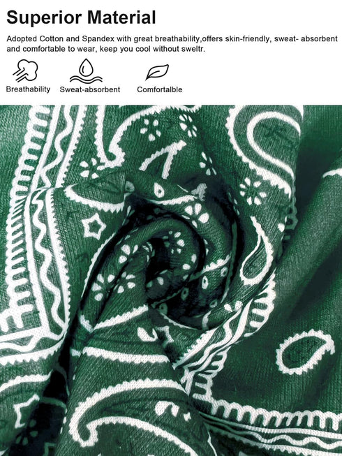 Wide Headbands for Women, Soft Turban Hair Accessories, Knotted No Slip Head Bands, Pack of 6 (Nature) Boho African