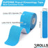 Precut Kinesiology Tape, 3 Rolls Pack, Elastic Sports Tape for Pain Relief, Muscle Support, Waterproof