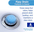 Plink Fizzy Drain Freshener and Cleaner, 6-Pack, Lemon Scent, Prevents Clogs and Removes Odors