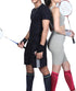 HiRui Adjustable Gray Wrist Compression Strap and Brace - 2 Pack Sport Support for Fitness, Weightlifting, Pain Relief