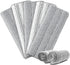 Flat Mop Pads, 5 Pack 13" x 4.9" Microfiber Mop Head Replacement Pads, Washable Squeeze Cleaning Mop Heads
