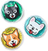 Fit & Fresh Cool Coolers Children's Boo Boo Gel Ice Pack, 4x4”, Reusable Cold Compress for Minor Injuries, 3 Pack
