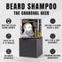 Professor Fuzzworthy's Gentlemen's Activated Charcoal & Beer Beard Shampoo Bar for Normal, Dry, Oily Hair, 4.2 Ounce