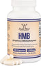 Double Wood Supplements HMB Supplement, Third Party Tested, Non-GMO, Gluten Free, 120 Capsules, 1000mg per Serving