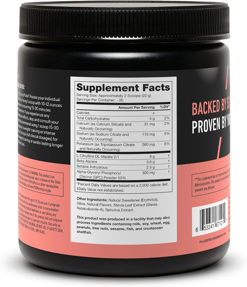 LEGION Pulse Pre Workout Supplement - All Natural Nitric Oxide Drink, Caffeine Free Blue Razz