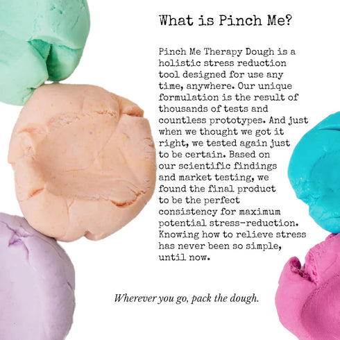 Pinch .3oz 3oz Me Therapy Dough Locket Combo - Holistic Aromatherapy Stress Relieving Putty Clip-On Locket Scent +
