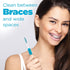 GUM Proxabrush Go-Betweens Interdental Brushes, Wide, 10 Count for Effective Plaque Removal