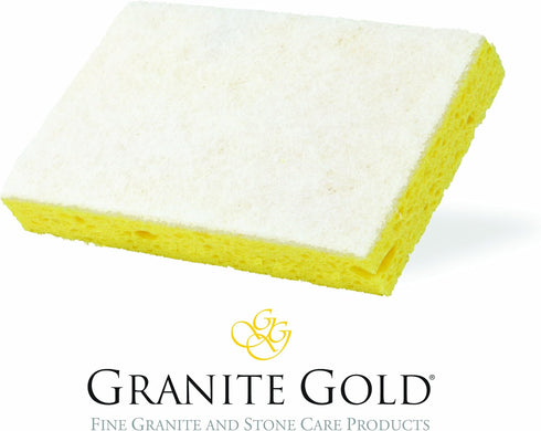 Granite Gold Non-Scratch Scrub Sponge for Granite, Marble, Natural Stone & Quartz Surfaces
