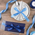 ASTARON Blue Satin Ribbon for Wedding Bouquet DIY Crafts, 1 Inch Solid Color Fabric Ribbon for Gift Wrapping, Hair Bows