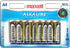 Maxell 723466 Ready-to-go Long Lasting and Reliable Alkaline Battery, AA Cell 16-Pack with High Compatibility