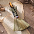 RENEMEGO Witch Broom Witchcraft Supplies - Altar Supplies with Tiger Eye Stone Wiccan Stuff Goddess Magic Broomstick
