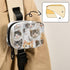 Ollabaky 7 Pill Organizer Cute Kittens Cartoon Cats Travel Pill Cases Bag Portable Pill Container Days Pill Box